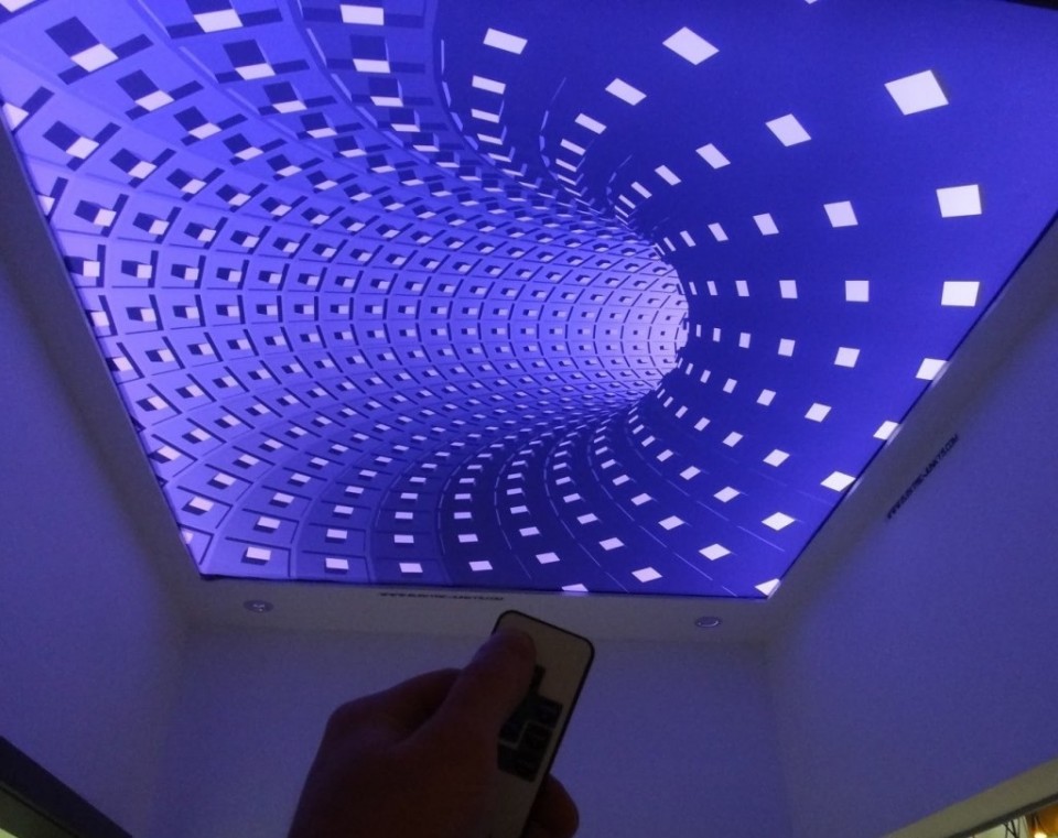 Заказать 3d натяжные потолки в г. Свирск